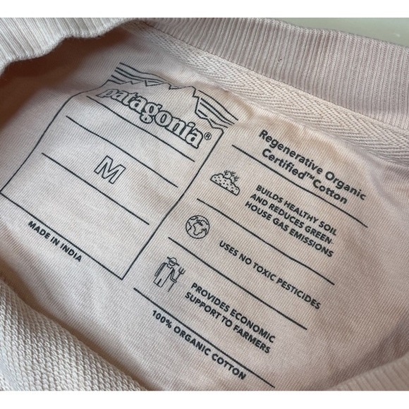 Women's Patagonia Regenerative Organic Certified Cotton Essential Top Sweater - Picture 3 of 7